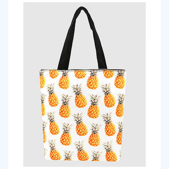 💙 Pineapple Tote Bag Beach Bag - Picture 3 of 4